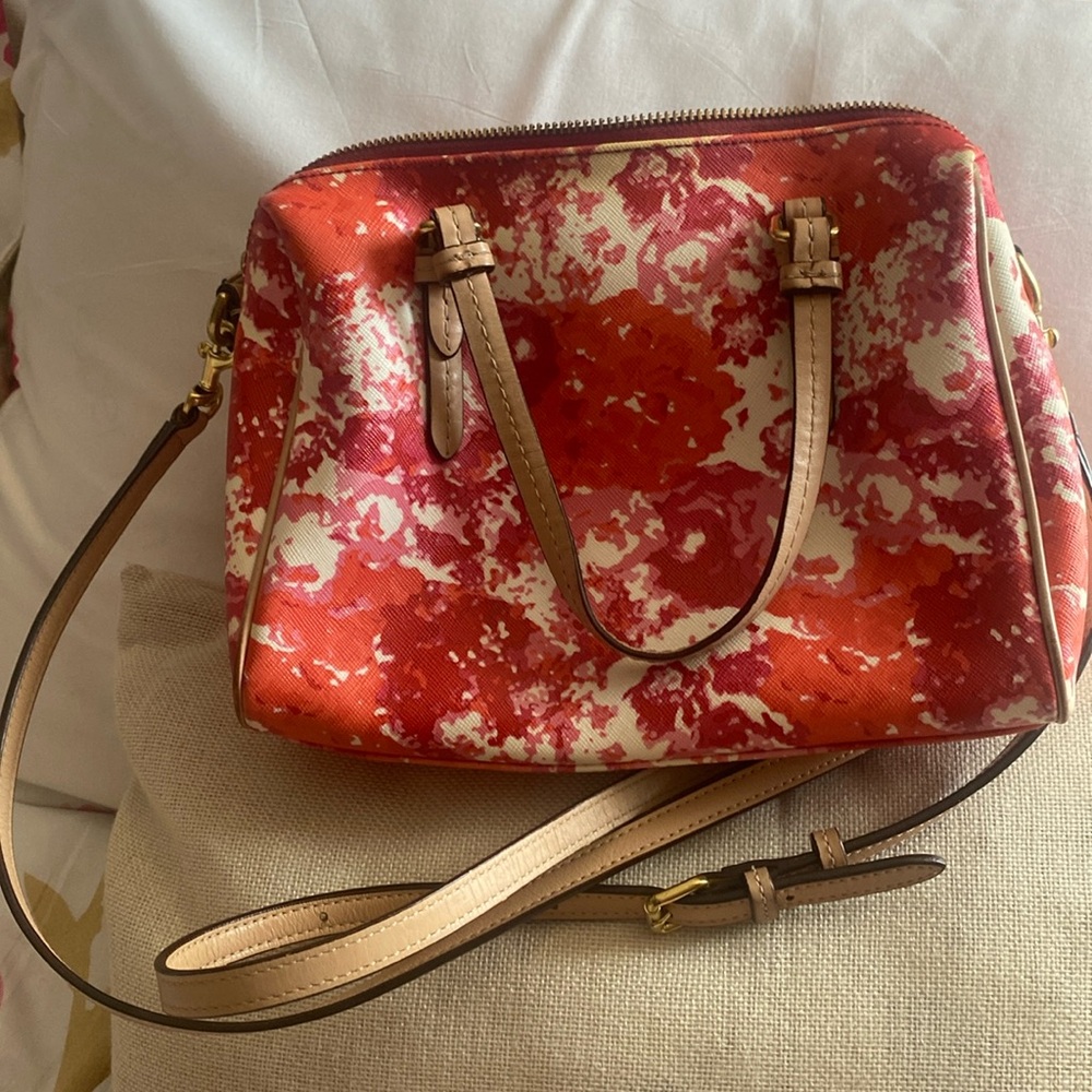 Floral coach bag